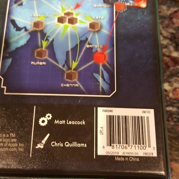 Pandemic Board Game Completer Z-Man Games Matt Meacock Save Humanity - Picture 7 of 7